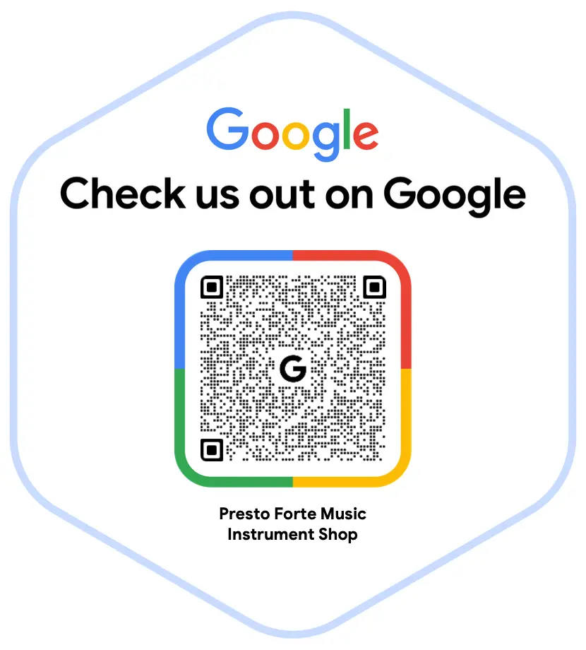 Check us out on Google - Presto Forte Online Store