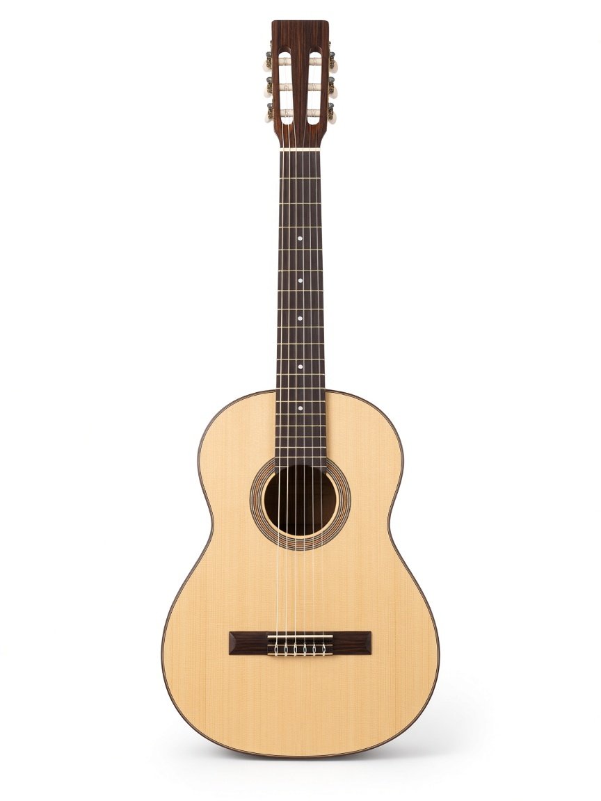Nylon-string classical guitar for graded lessons