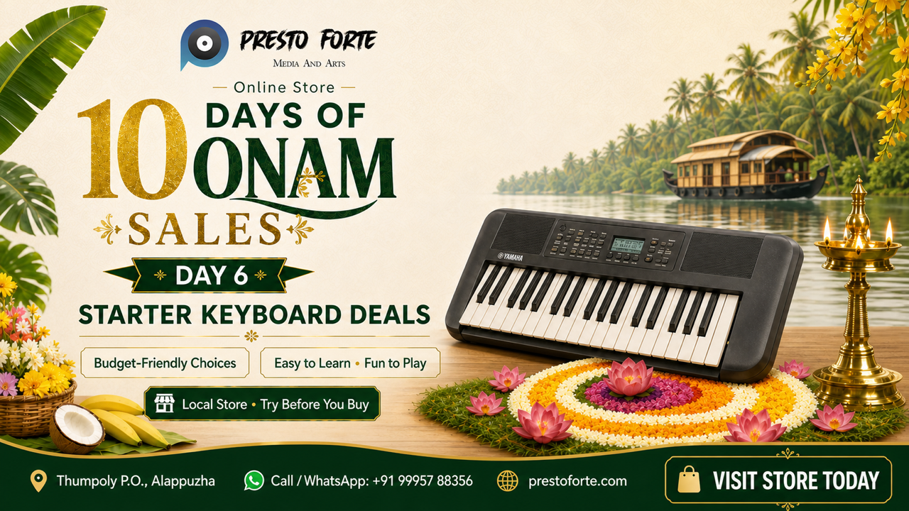 10 Days of Onam Sales – Day 6: Starter Keyboard Deals