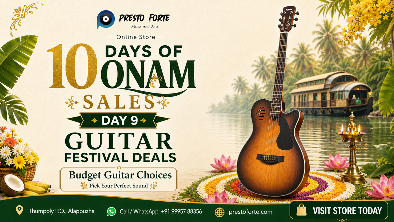 10 Days of Onam Sales – Day 9: Guitar Festival Deals