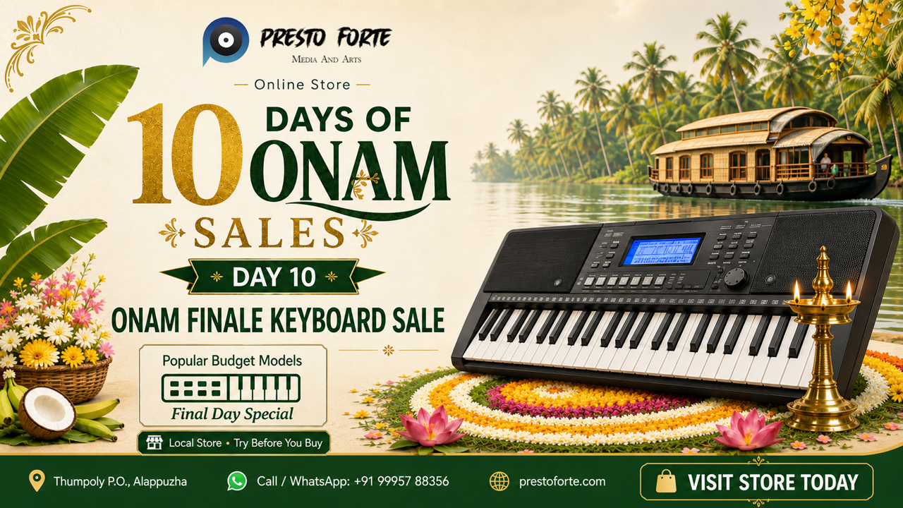 10 Days of Onam Sales – Day 10: Onam Finale Keyboard Sale