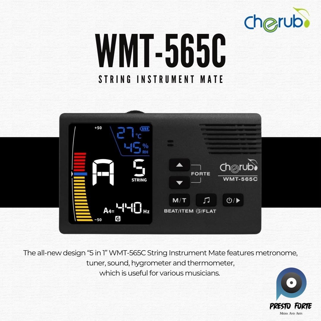 Cherub WMT-565C: The 5-in-1 Tuner, Metronome and Humidity Monitor for Kerala Musicians