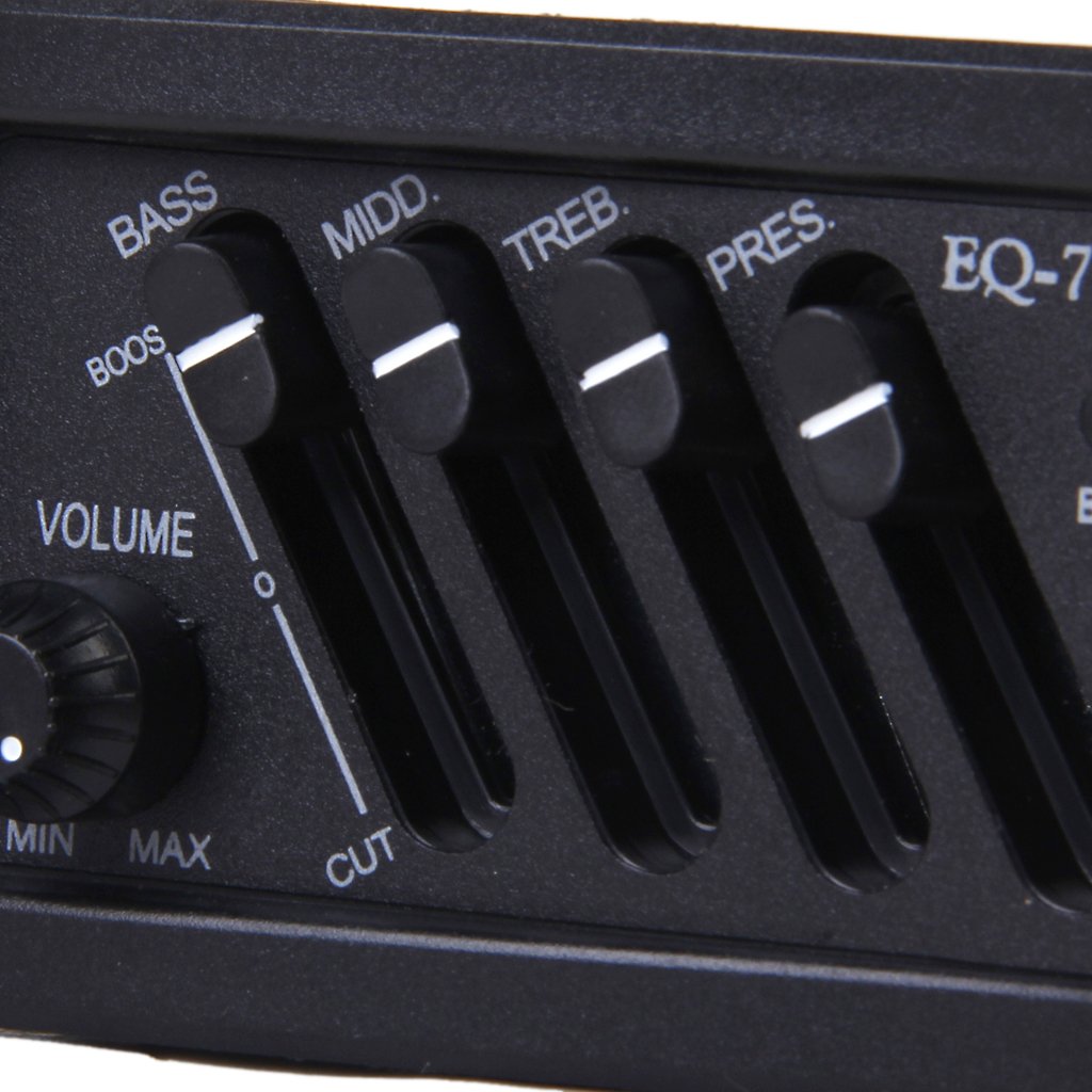 EQ Pre-Amp plus Pickup for Acoustic Guitar 7545R OSTAR