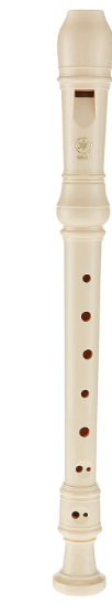 Yamaha YRS-24B Plastic Soprano Recorder, Natural
