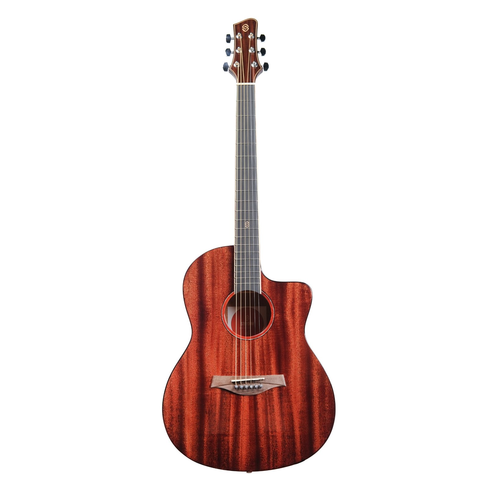 Strydom F139C 39inch all mahogany acoustic guitar Natural gloss