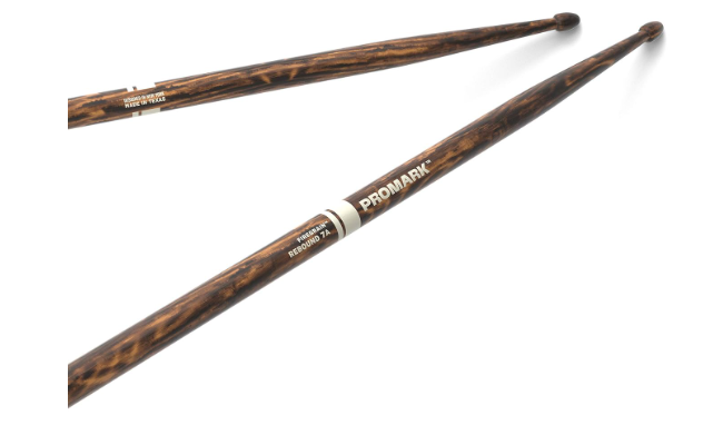 Pro.Mark  Firegrain Gorward 7A Drum Sticks Playing Harder, Longer  Acorn Tip, Hickory Wood 1 Pair