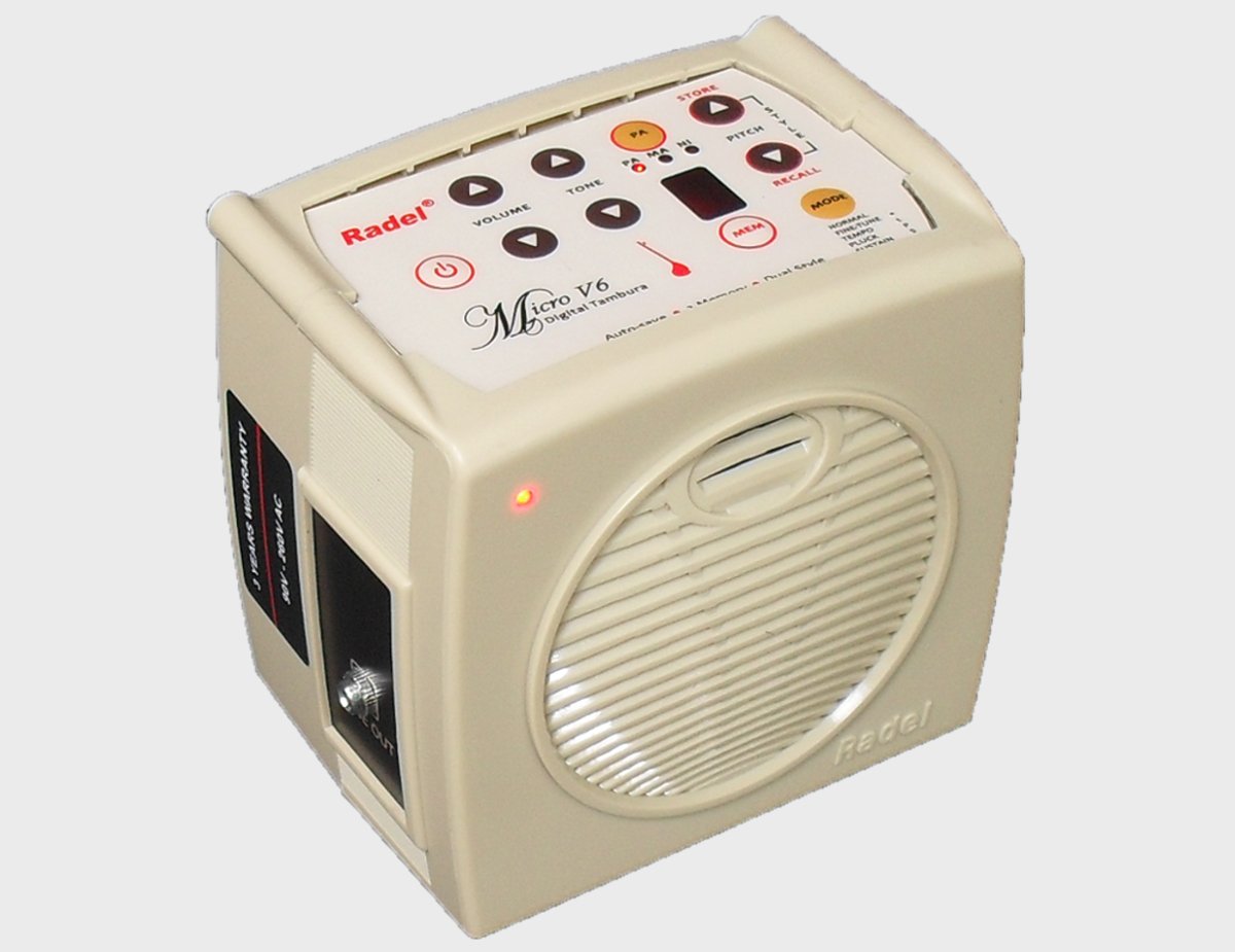 radel Saarang Micro V6 Sruti Box (Indian drone instrument)