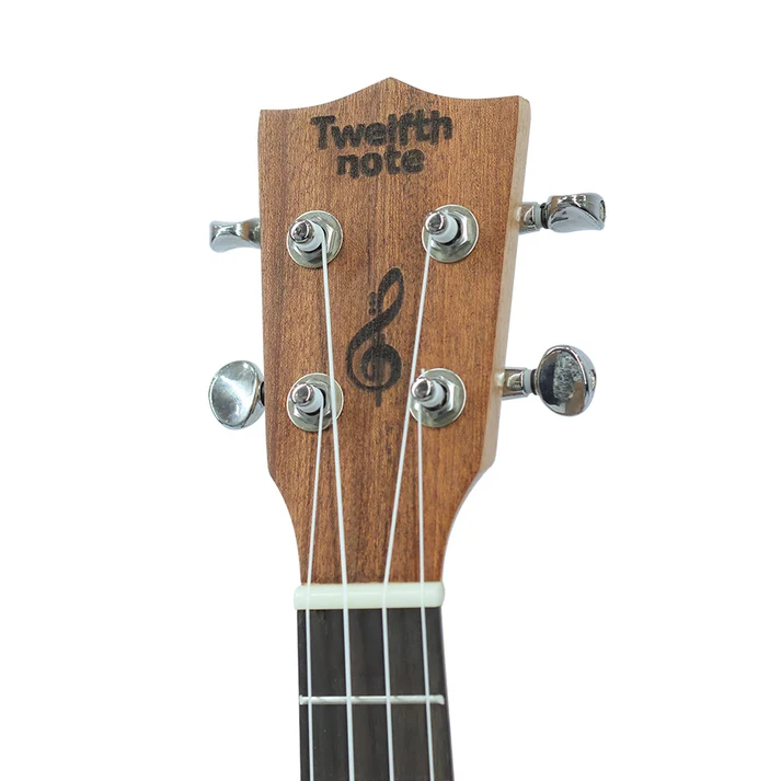 Twelfthnote Concert Ukulele – Solid Spruce Top (Phoenix Design)
