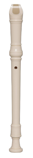 Yamaha YRS-24B Plastic Soprano Recorder, Natural