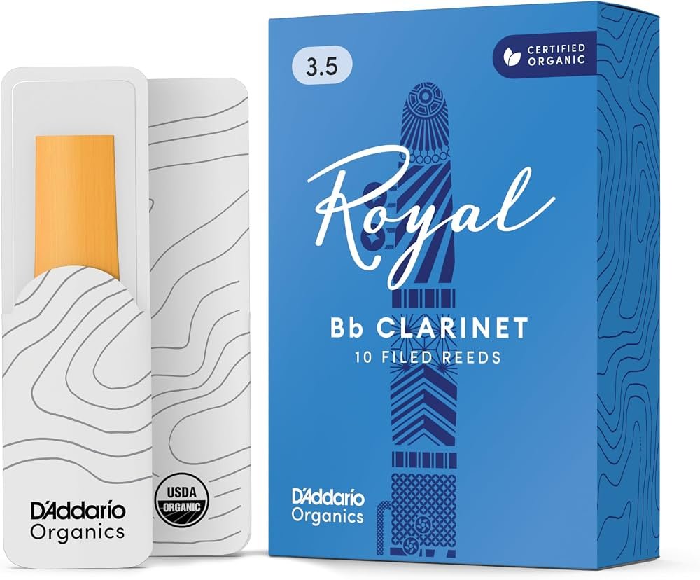 RCB1035 Royal Bb Clarinet Reed 3.5, by D'Addario